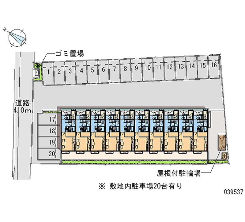 39537 bãi đậu xe hàng tháng