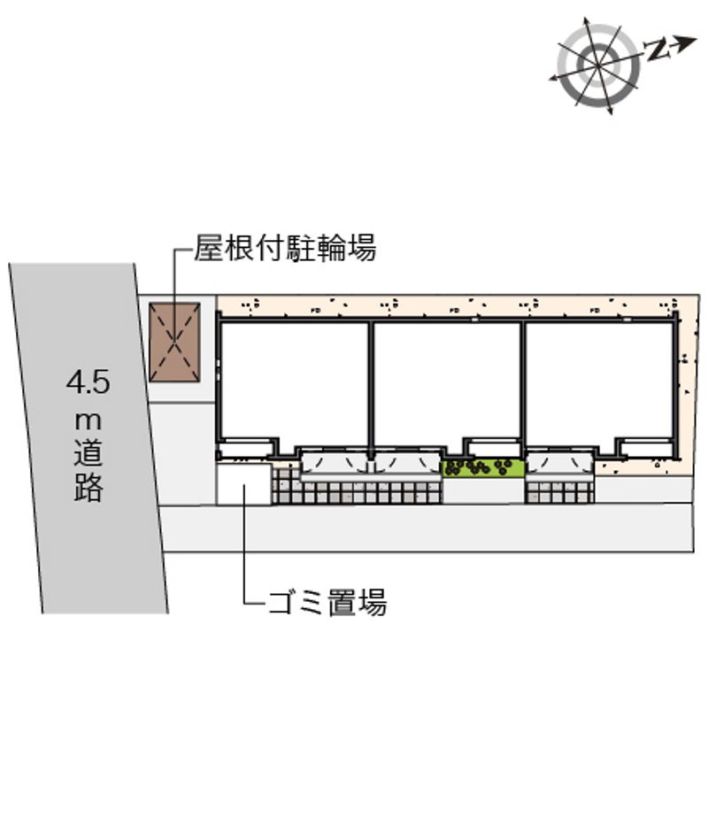 クレイノフォレストガーデン 配置図