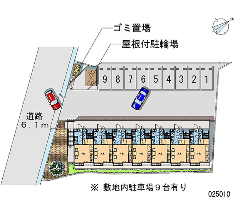 25010月租停车场