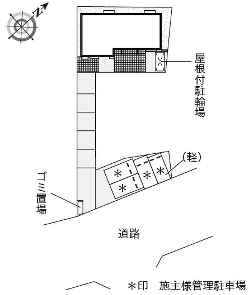 レオネクストカターラ篠崎 配置図