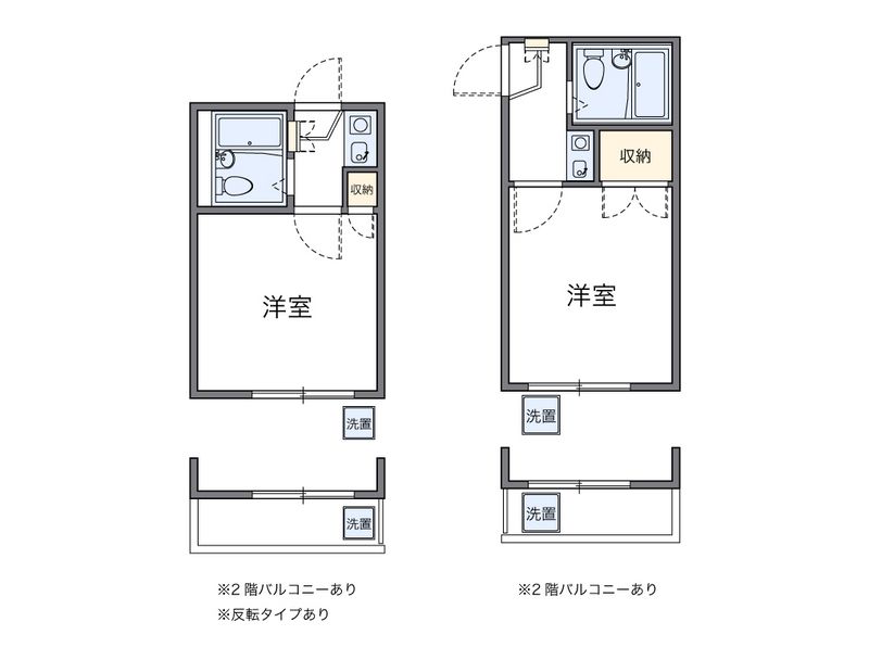 レオパレス朝霞第２ 間取り