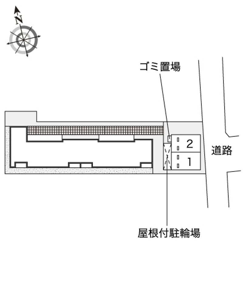 レオネクストアゼリア 配置図
