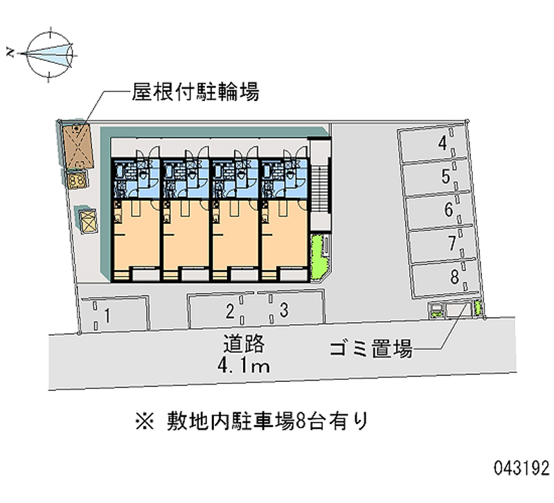 43192 Monthly parking lot