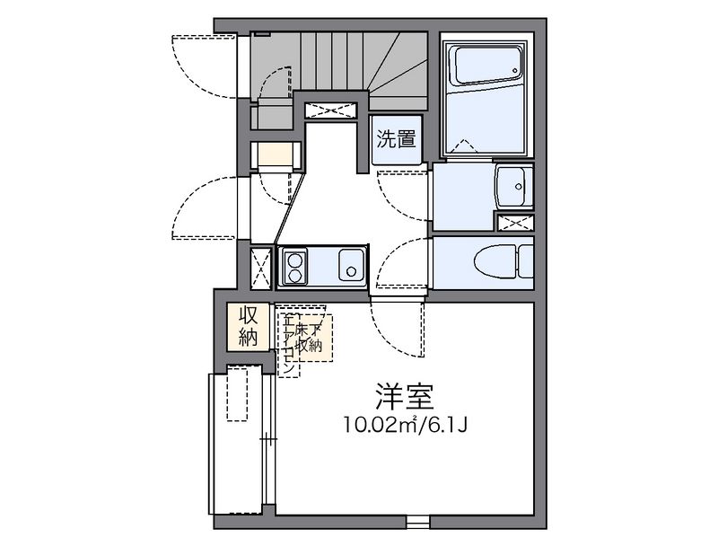 レオネクストラメール 間取図