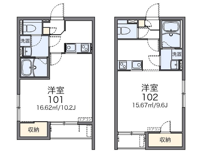 レオネクストマグノリア 間取図