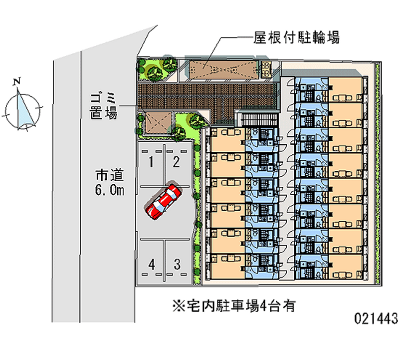 21443月租停车场