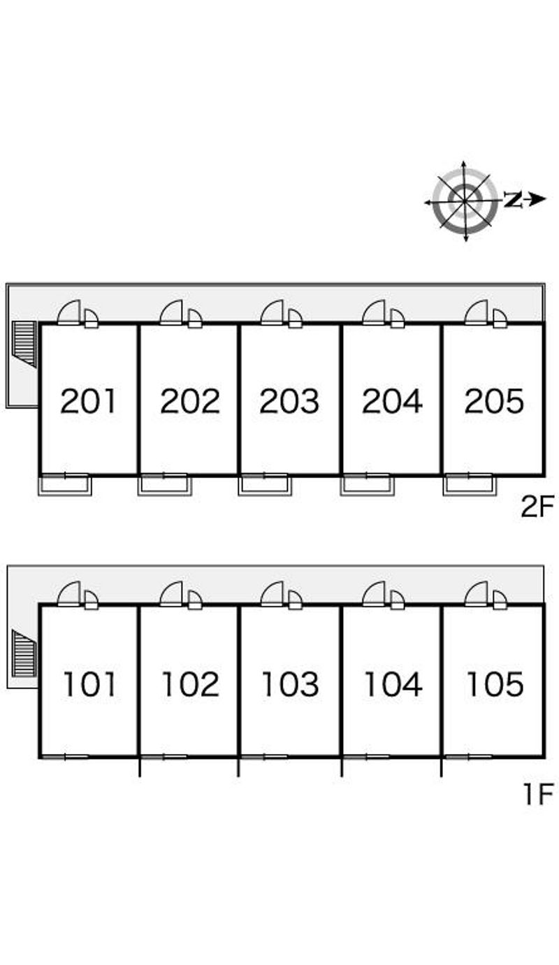 レオパレスエムケーズホーム 間取り配置図