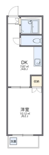 レオパレスＫｏｂａｙａｓｈｉ 間取り図