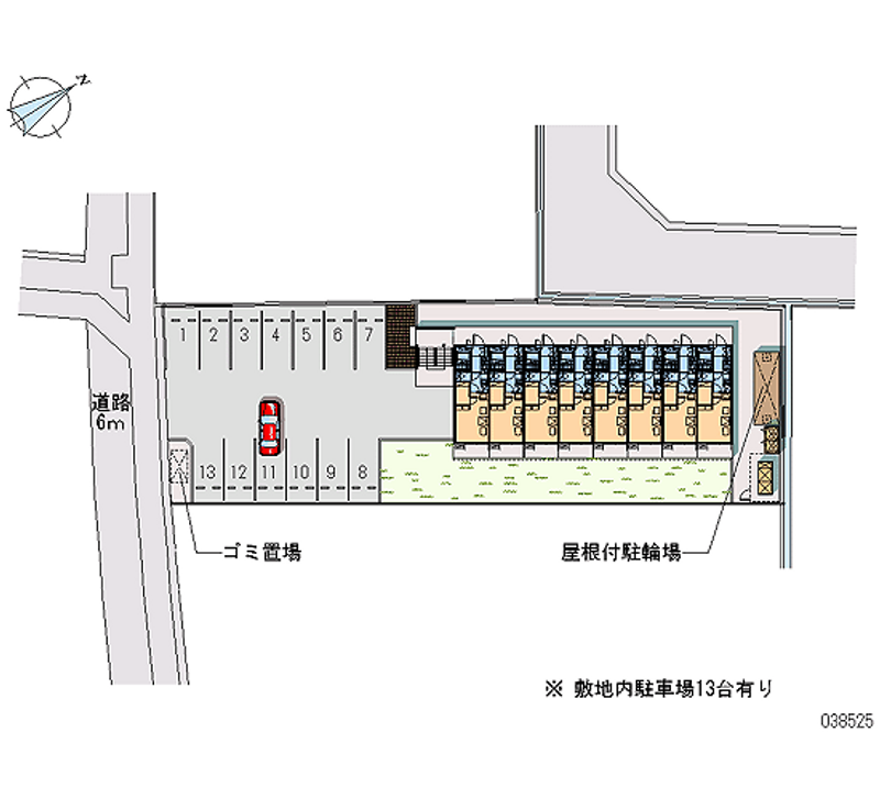 38525 Monthly parking lot