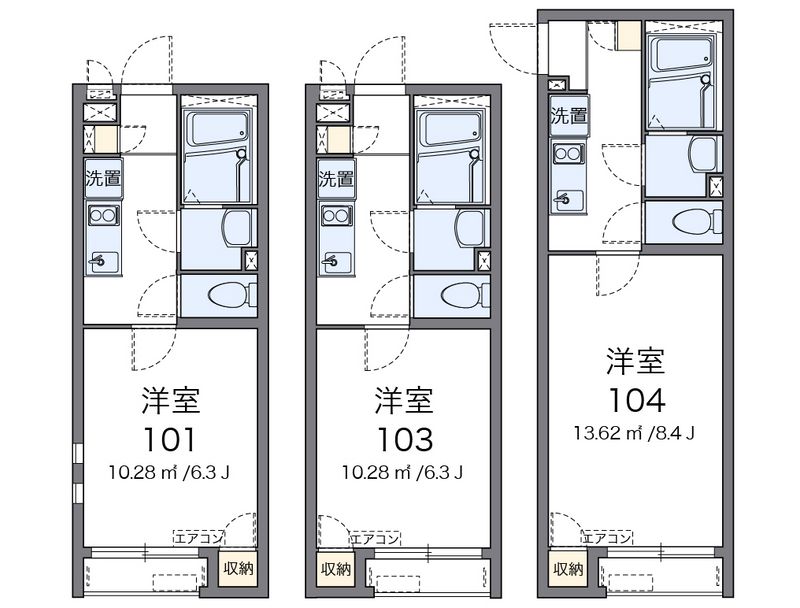 クレイノマグノリア 間取図