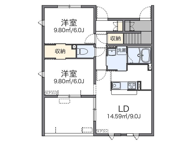 レオネクストクオーレ 間取図