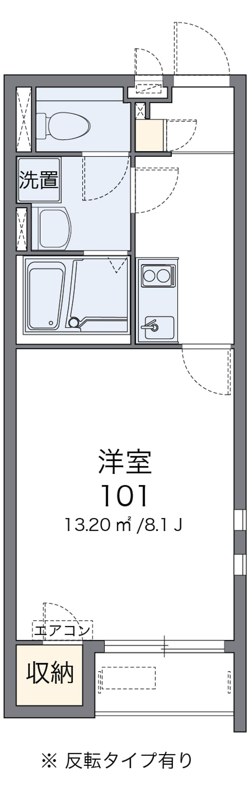クレイノラルーチェ 間取図