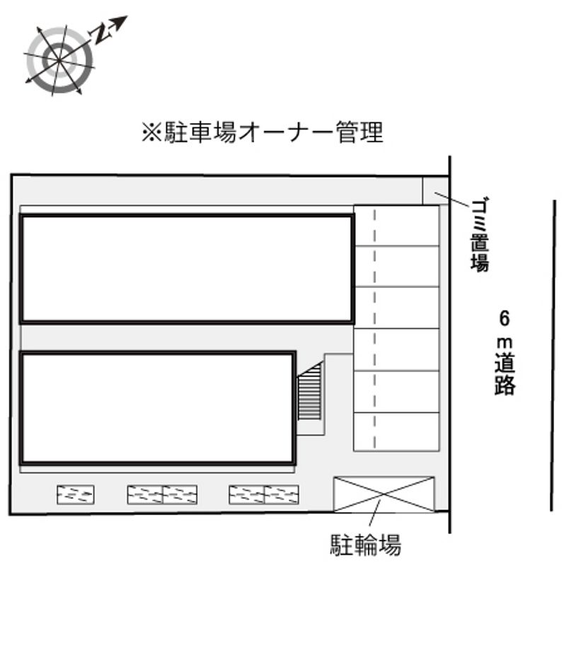 レオパレス橋Ⅱ 配置図