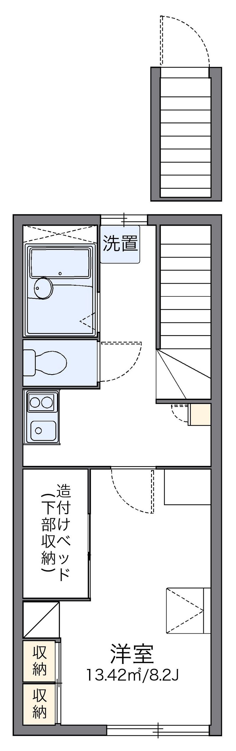 レオパレスＭｓ 間取図