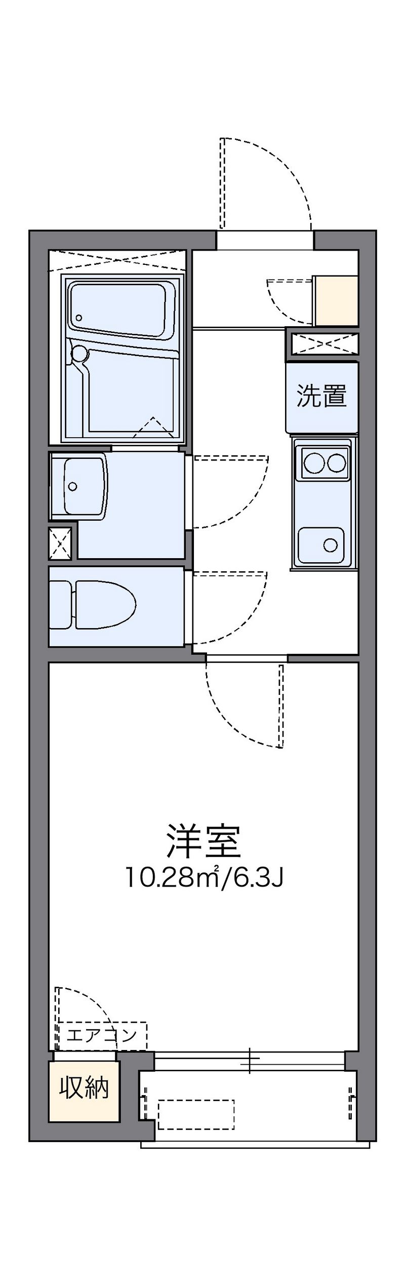 レオネクスト東海Ⅱ 間取図