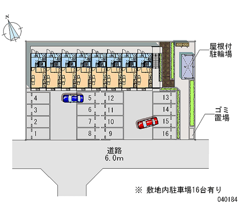 レオパレスフォレスト 月極駐車場