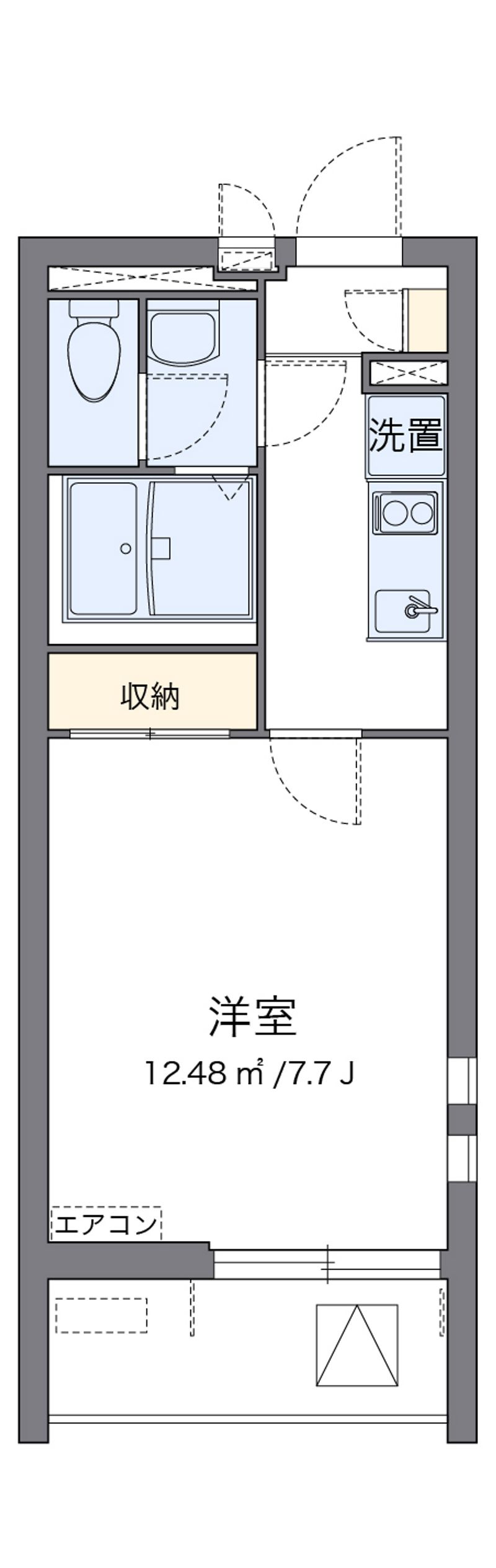 クレイノオリーブハウス　ネオⅡ 間取図
