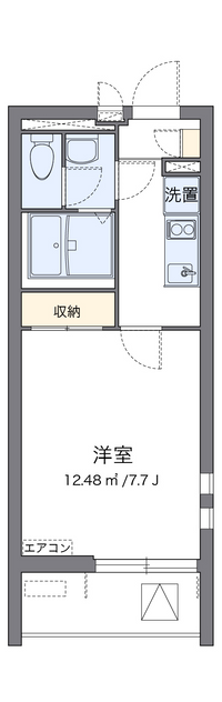 クレイノオリーブハウス　ネオⅡ 間取り図