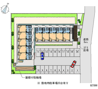 27388 Monthly parking lot