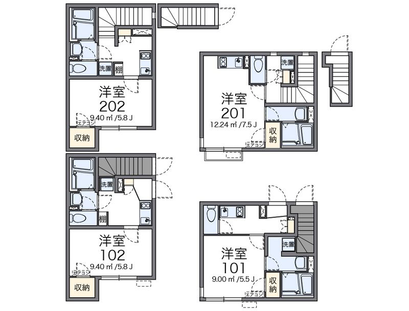CLEINO Shizu Floor plan