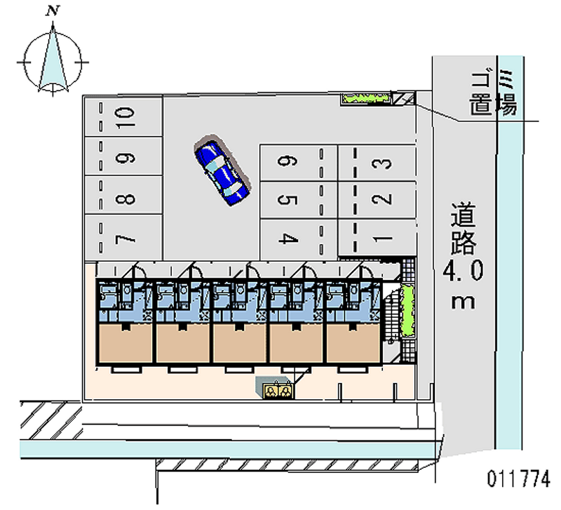 11774月租停車場