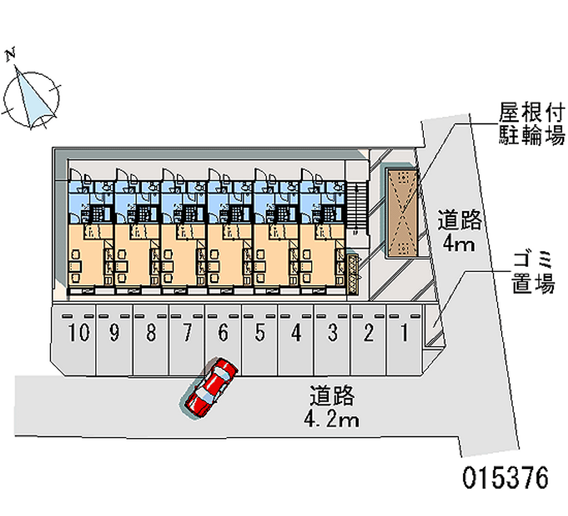 15376月租停車場