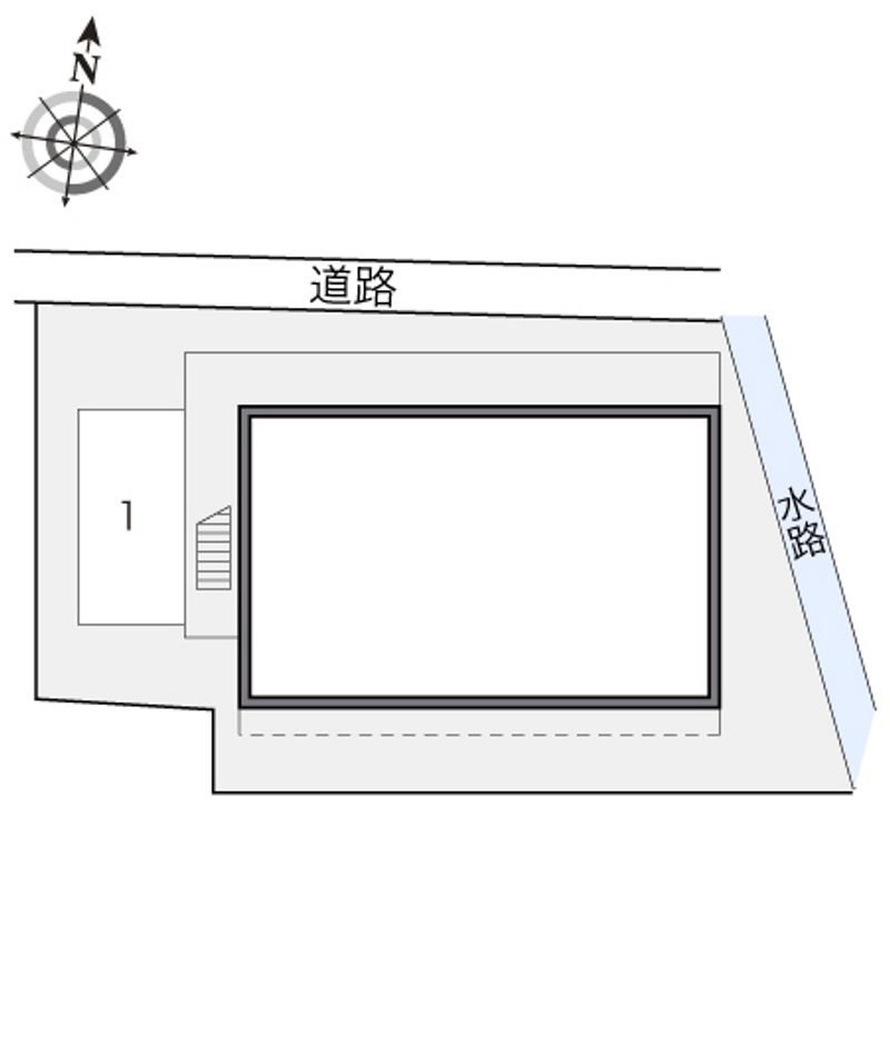 レオパレス福寿 配置図
