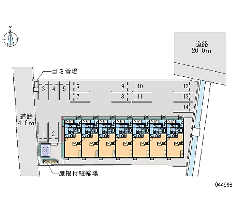 44998月租停车场