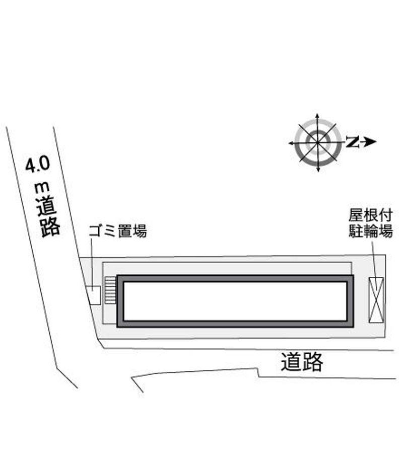 レオパレスクレールセリシエ 配置図