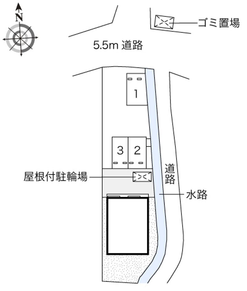 レオネクストヴィラ東町 配置図