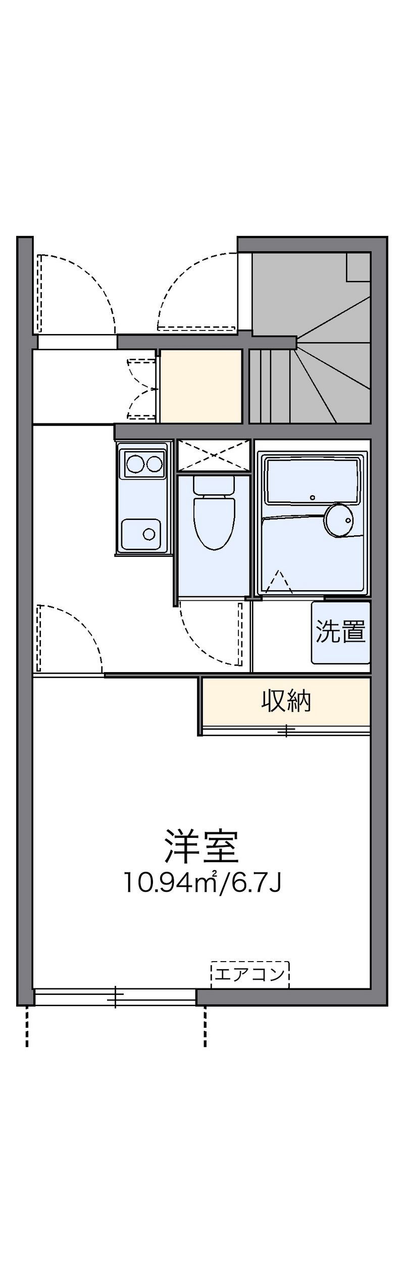 レオネクストリヴァーノーム 間取図