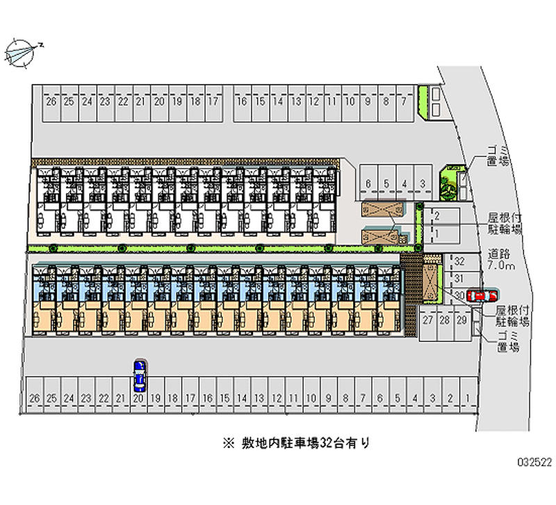 32522 bãi đậu xe hàng tháng