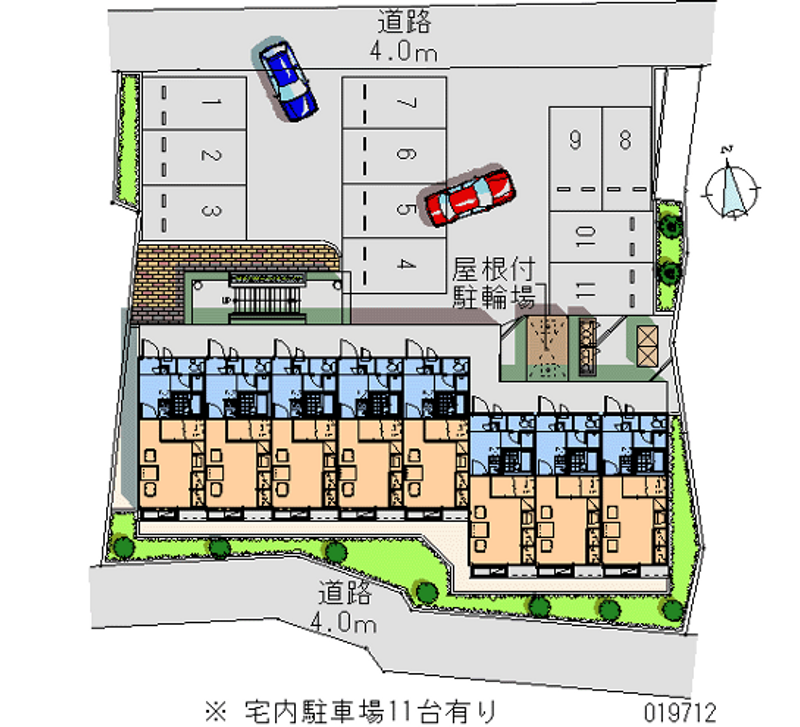 19712月租停車場