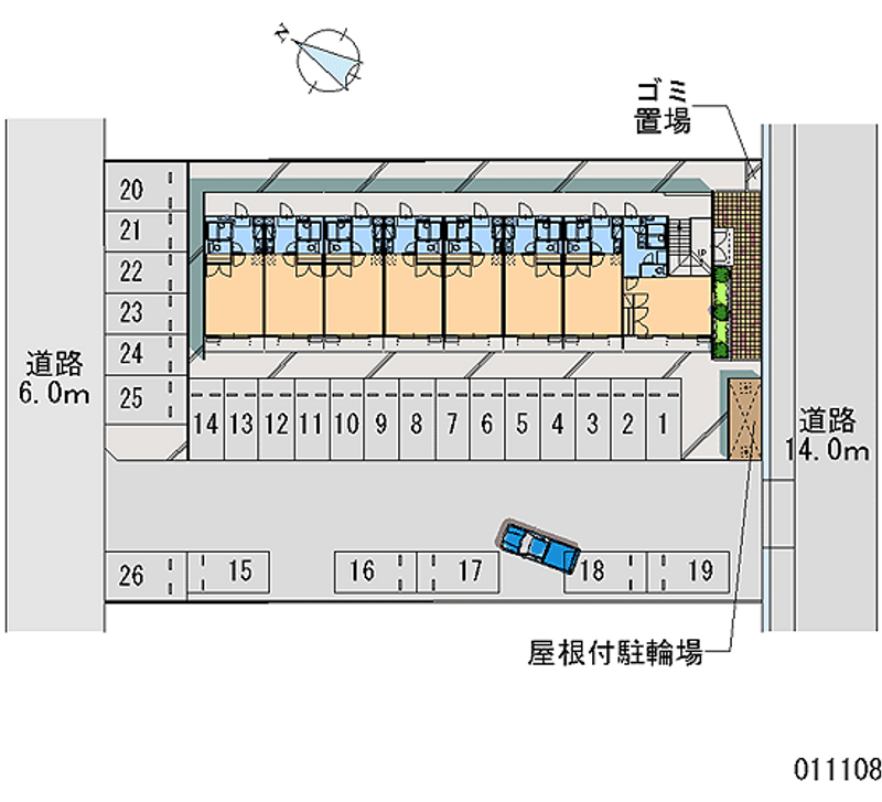 レオパレスＫＯＩＺＵＭＩ−Ⅰ 月極駐車場