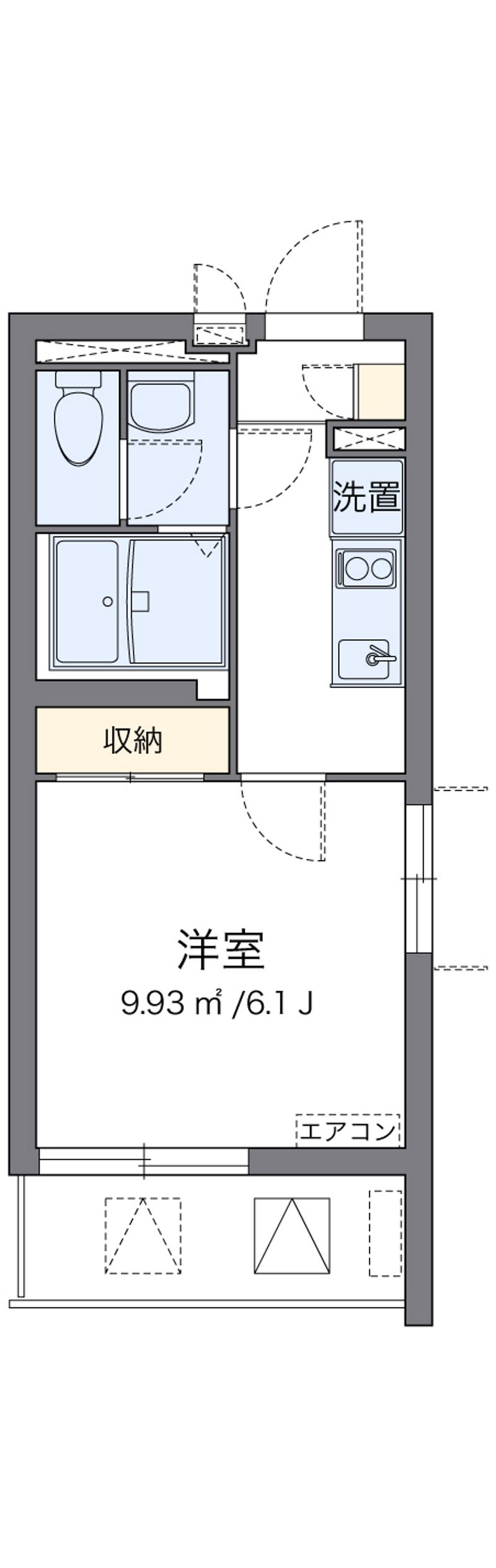 クレイノＬＡＢＯＯＮ戸越 間取図