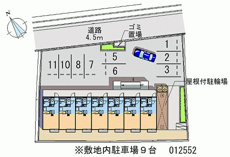 12552月租停車場