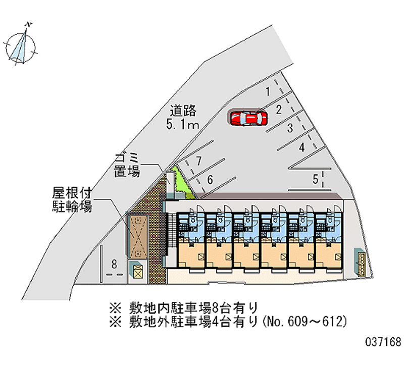 37168月租停车场