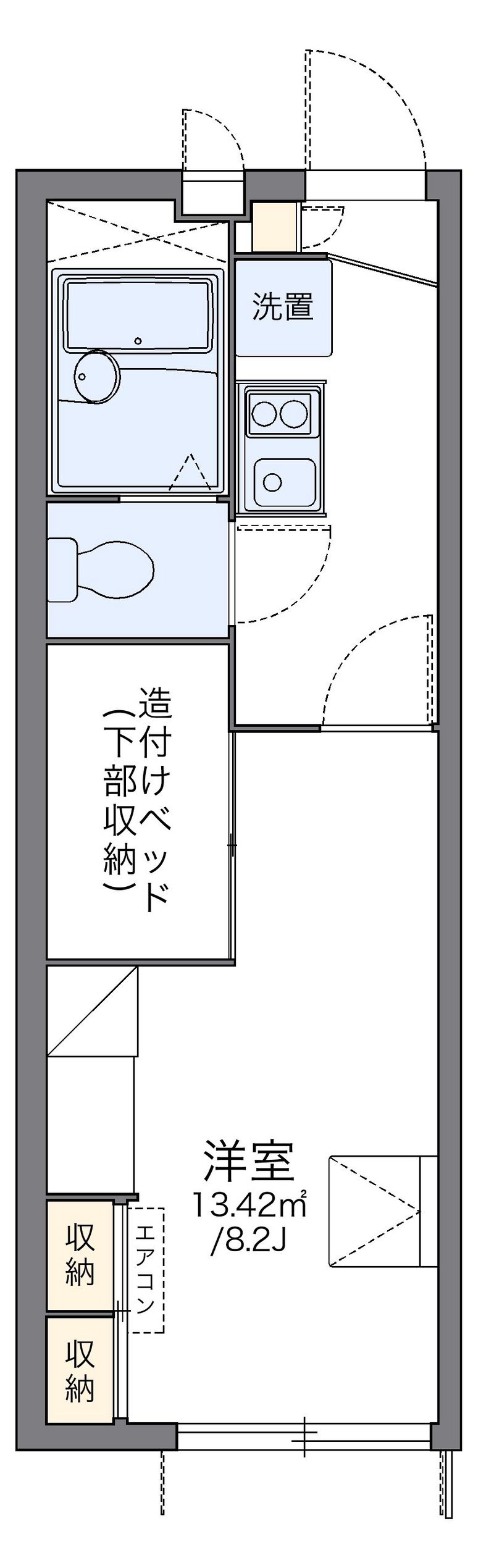 leopalace Daitoku C Floor plan