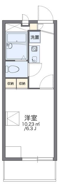 レオパレスコヅチ 間取り図