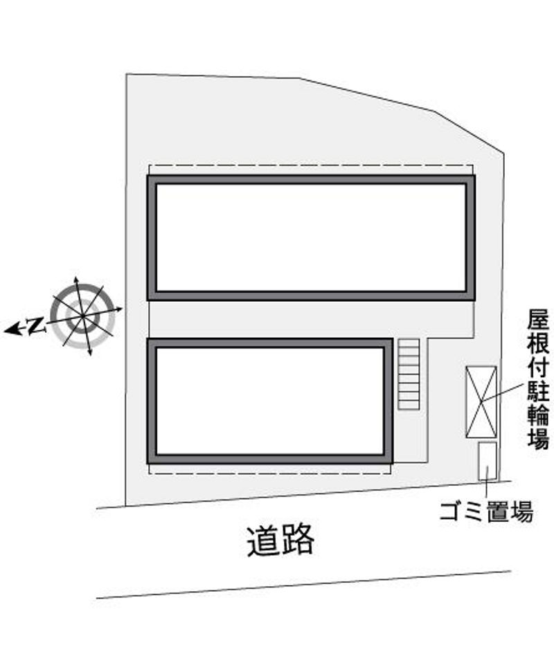 レオパレスＭＯＲＩＥ 配置図