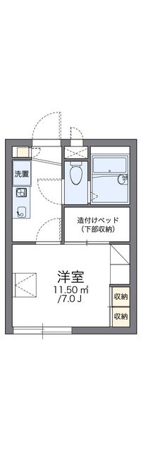 レオパレスＷＩＮＧ下小鳥 間取り図