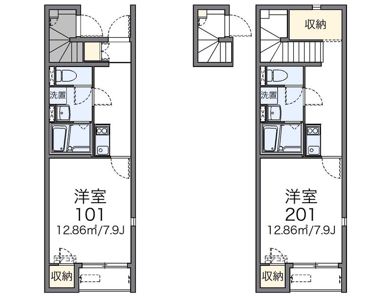 レオネクスト２０１４ 間取図