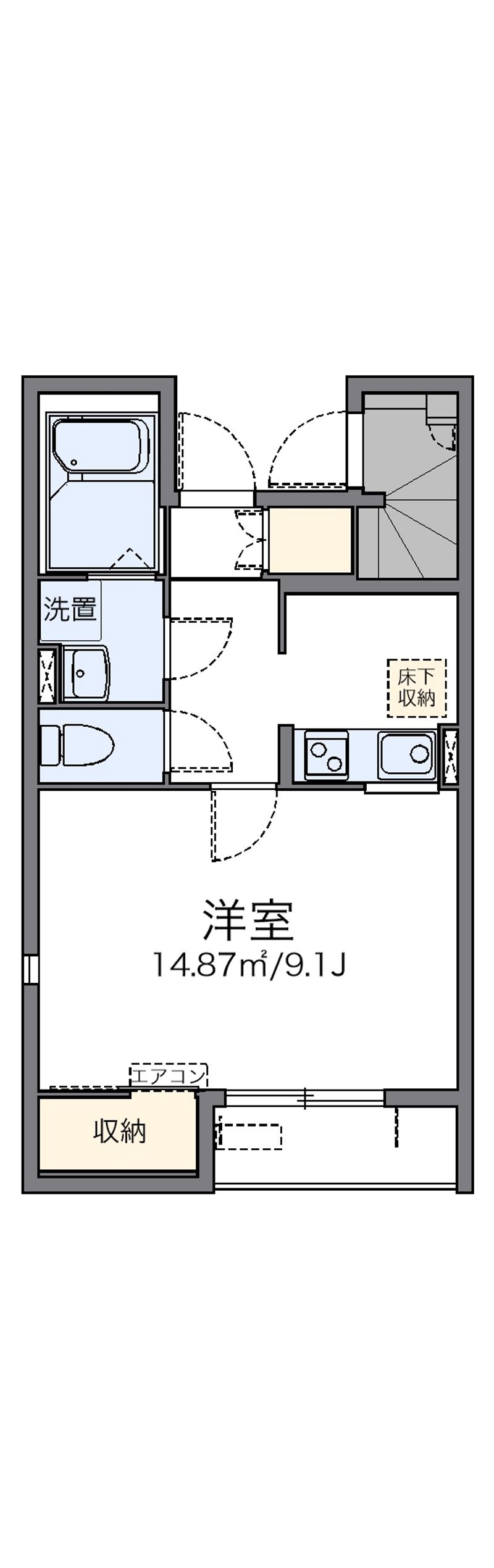 レオネクストソラーナ 間取図