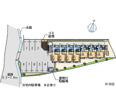 17832月租停車場