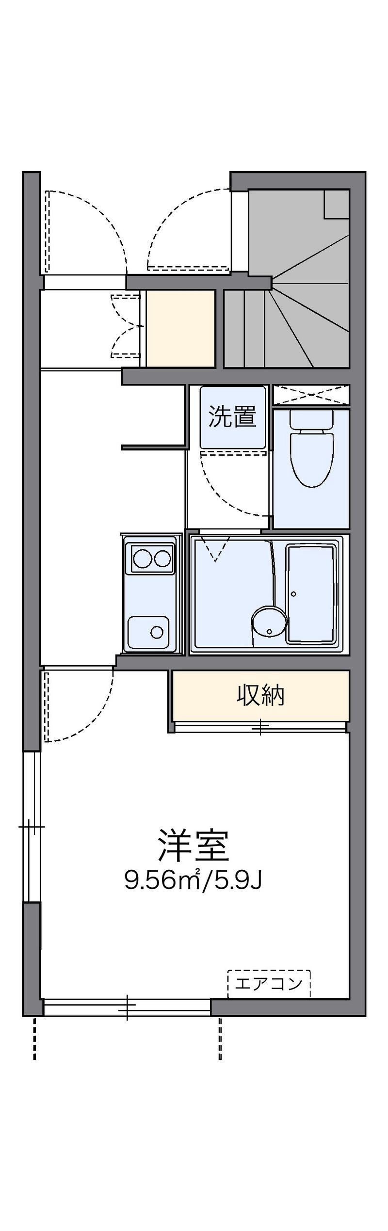 レオネクスト西蒲田 間取図