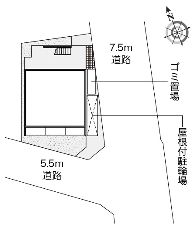 レオネクスト黒崎中央 配置図