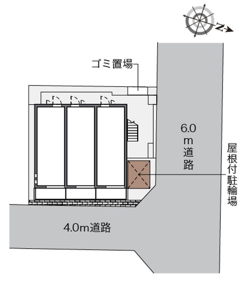 クレイノラーリノ　Ｕ京町 配置図