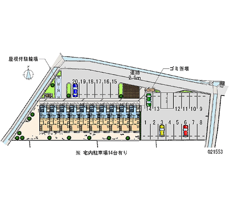 21553月租停车场