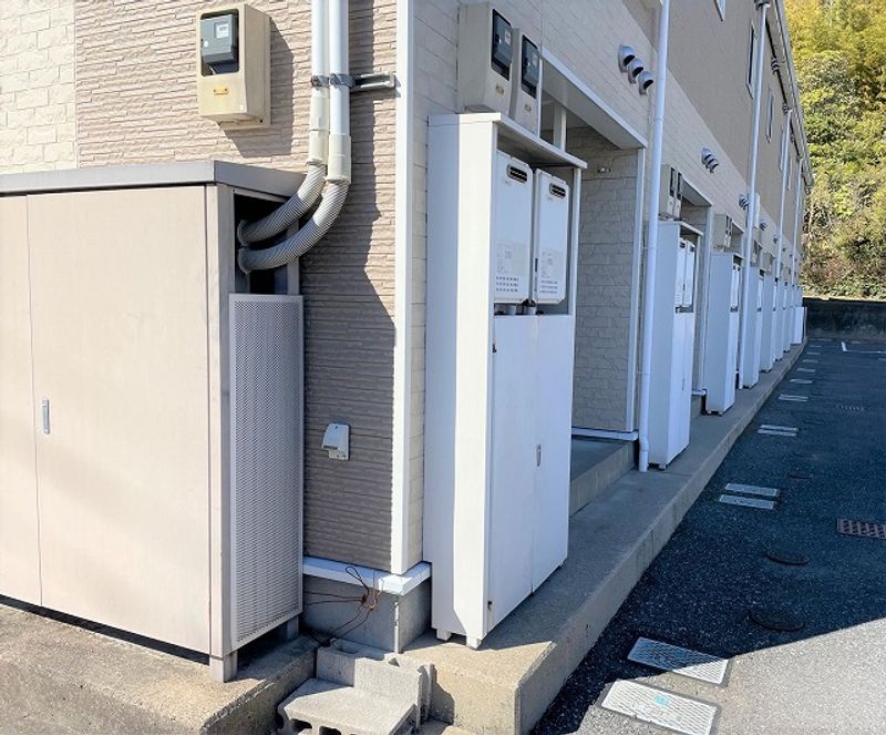 レオパレスパピヨン エントランス