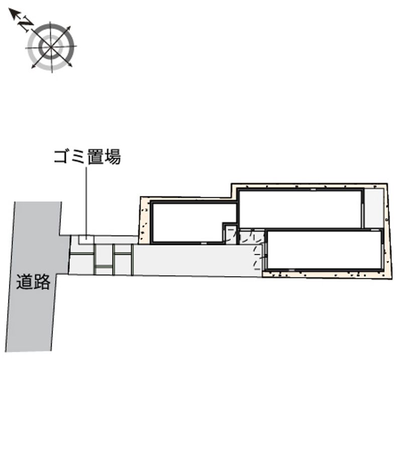 レオネクストリーブス武蔵小山 配置図